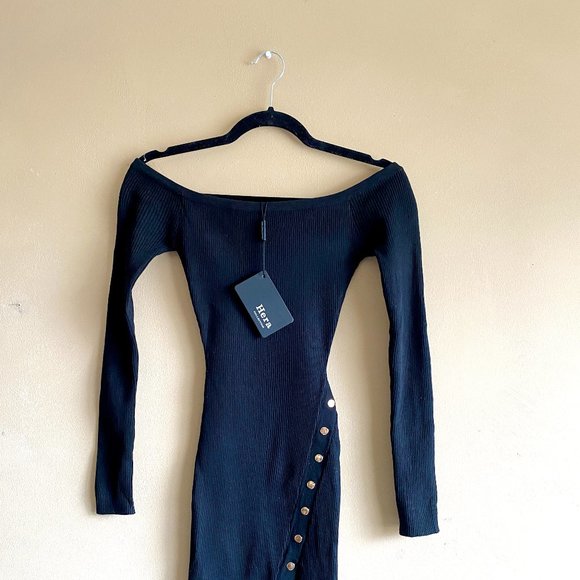 Hera Collection Bodycon Fitted Dress - Picture 2 of 8